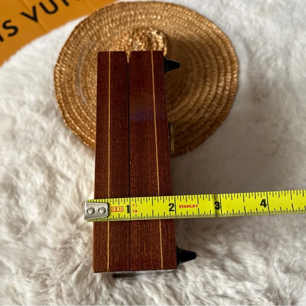 Hummel‎ Wooden Music Box with Gold Accents
